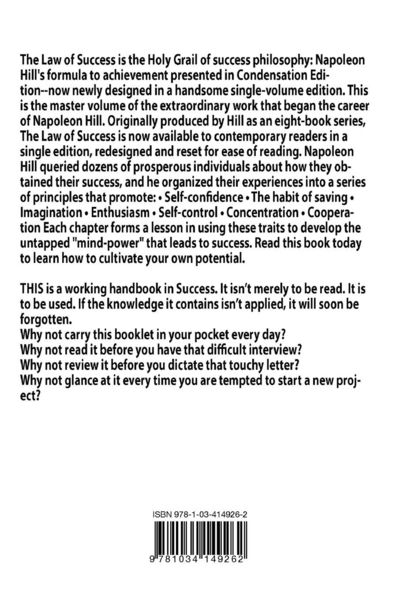 Produktbild: The Law of Success