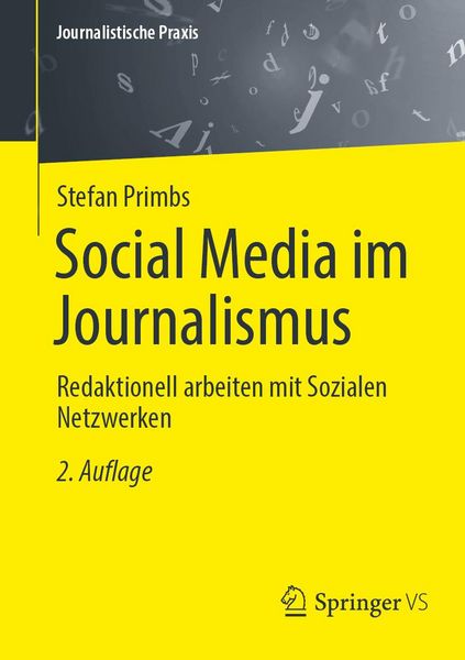 Produktbild: Social Media im Journalismus