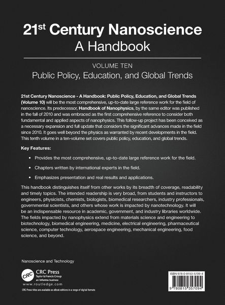 Produktbild: 21st Century Nanoscience - A Handbook