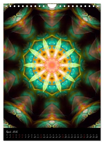 Produktbild: Mandala - Esoterik & Meditation (Wandkalender 2026 DIN A4 hoch), CALVENDO Monatskalender