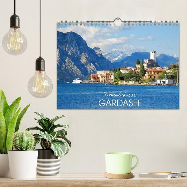 Produktbild: Traumkulisse Gardasee (Wandkalender 2026 DIN A4 quer), CALVENDO Monatskalender
