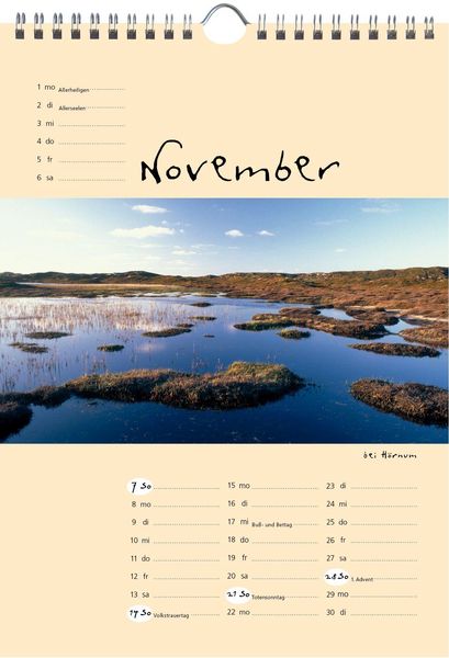 Produktbild: Sylt-die Insel 2027 A4 Kalender