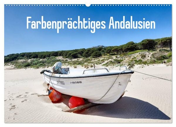Produktbild: Farbenpr&auml;chtiges Andalusien (Wandkalender 2026 DIN A2 quer), CALVENDO Monatskalender