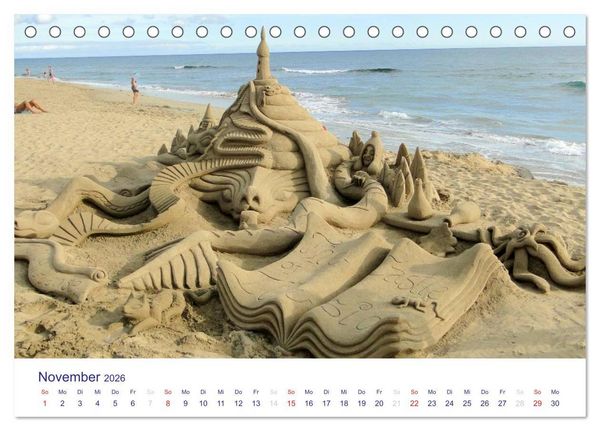 Produktbild: Die Canarischen Inseln - Gran Canaria (Tischkalender 2026 DIN A5 quer), CALVENDO Monatskalender
