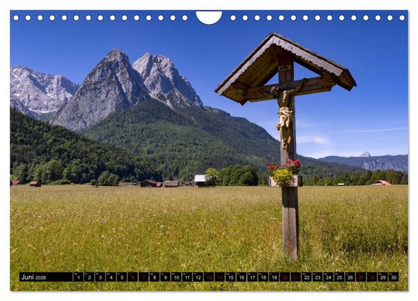 Produktbild: Werdenfelser Land (Wandkalender 2026 DIN A4 quer), CALVENDO Monatskalender