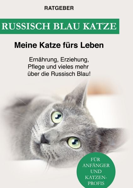 Russisch Blau Katze, Gebundene Ausgabe von Ratgeber Meine Katze fürs Leben, BoD – Books on Demand, 9783753440446