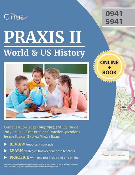 Produktbild: Praxis II World and US History Content Knowledge (0941/5941) Study Guide 2019-2020