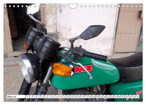 Produktbild: The Legendary MZ (Wall Calendar 2026 DIN A4 landscape), CALVENDO 12 Month Wall Calendar