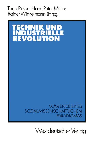 Produktbild: Technik und Industrielle Revolution