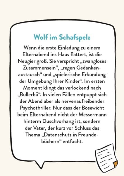 Produktbild: Survival Guide f&uuml;r den Elternabend