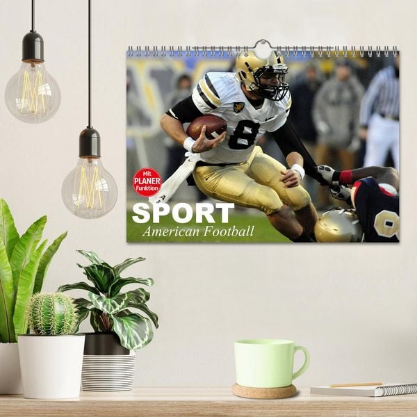 Produktbild: Sport. American Football (Wandkalender 2026 DIN A4 quer), CALVENDO Monatskalender