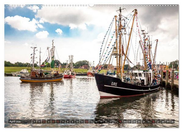Produktbild: Malerisches Greetsiel (Wandkalender 2026 DIN A2 quer), CALVENDO Monatskalender