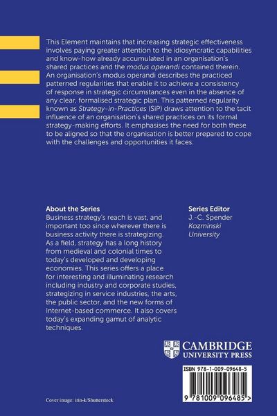 Produktbild: Strategy-In-Practices