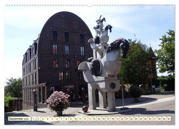 Produktbild: Unterwegs in Bietigheim-Bissingen (hochwertiger Premium Wandkalender 2026 DIN A2 quer), Kunstdruck in Hochglanz