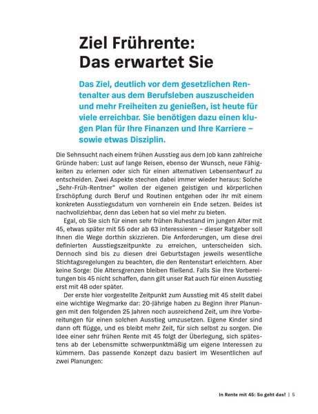 Produktbild: Fr&uuml;her in Rente und Ruhestand