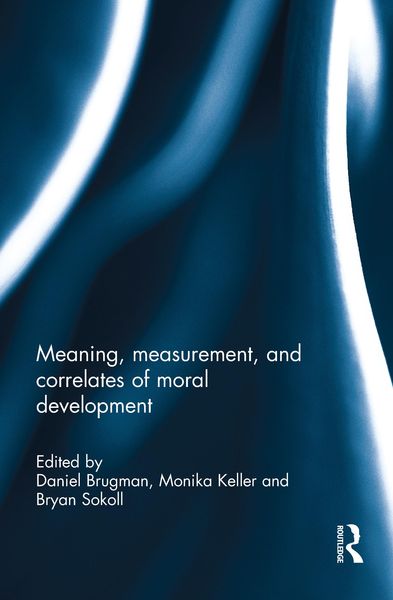 Produktbild: Meaning, measurement, and correlates of moral development