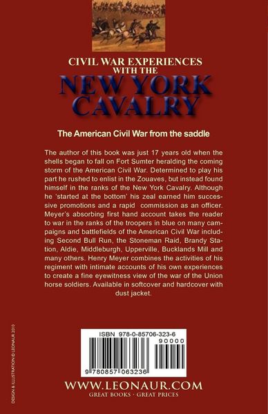 Produktbild: Civil War Experiences with the New York Cavalry Under Bayard, Gregg, Kilpatrick, Custer, Raulston & Newberry 1862-1864