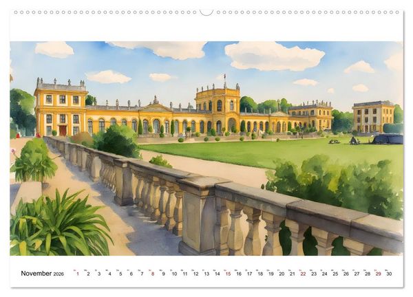 Produktbild: DOCUMENTA-Stadt Kassel (Wandkalender 2026 DIN A2 quer), CALVENDO Monatskalender