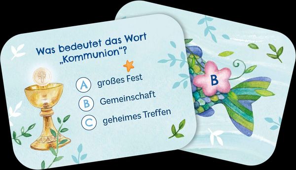 Produktbild: Der Wunschfisch. 25 Quizfragen zur Kommunion