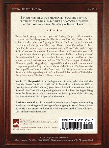 Produktbild: The Algonquin Round Table New York