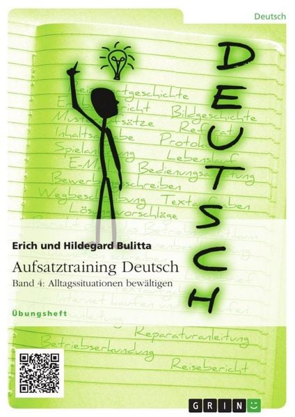 Produktbild: Aufsatztraining Deutsch - Band 4: Alltagssituationen bew&auml;ltigen