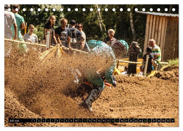 Produktbild: MOTOCROSS 2026 (Tischkalender 2026 DIN A5 quer), CALVENDO Monatskalender
