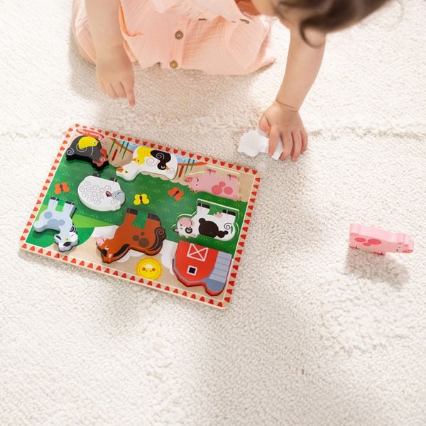 Produktbild: Bauernhof Spieltiere Puzzle