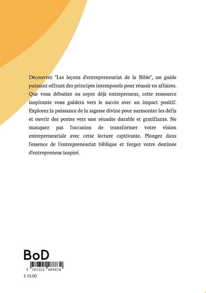Produktbild: Des principes intemporels pour r&eacute;ussir en affaires