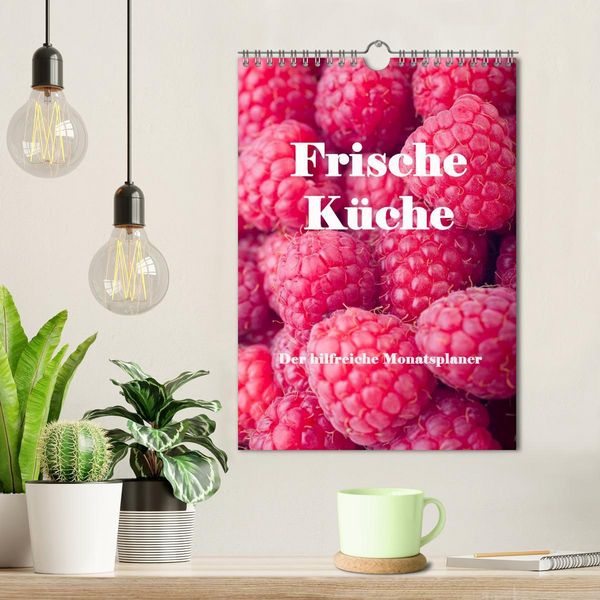 Produktbild: Frische K&uuml;che - Der hilfreiche Monatsplaner / Planer (Wandkalender 2026 DIN A4 hoch), CALVENDO Monatskalender