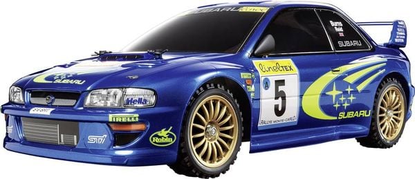 Tamiya TT-02 Subaru Impreza Monte Carlo 1999 Brushed 1:10 RC Modellauto Elektro Straßenmodell Allradantrieb (4WD) Bausat