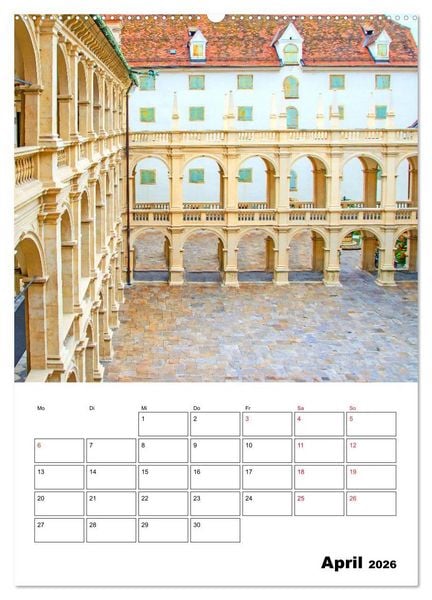 Produktbild: Graz - faszinierende Stadt (Wandkalender 2026 DIN A2 hoch), CALVENDO Monatskalender