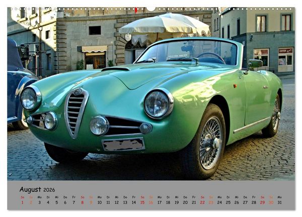 Produktbild: Autos, die wir liebten (Wandkalender 2026 DIN A2 quer), CALVENDO Monatskalender