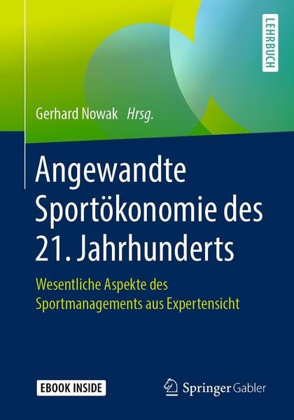 Produktbild: Angewandte Sport&ouml;konomie des 21. Jahrhunderts