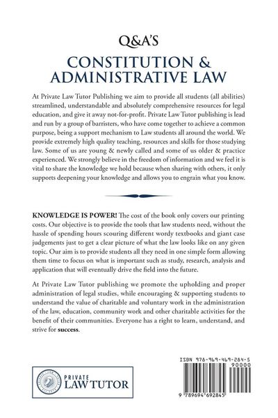 Produktbild: Constitutional & Administrative Law
