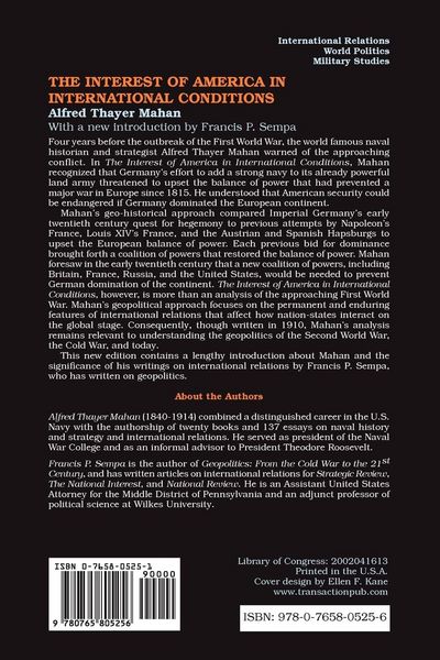 Produktbild: The Interest of America in International Conditions
