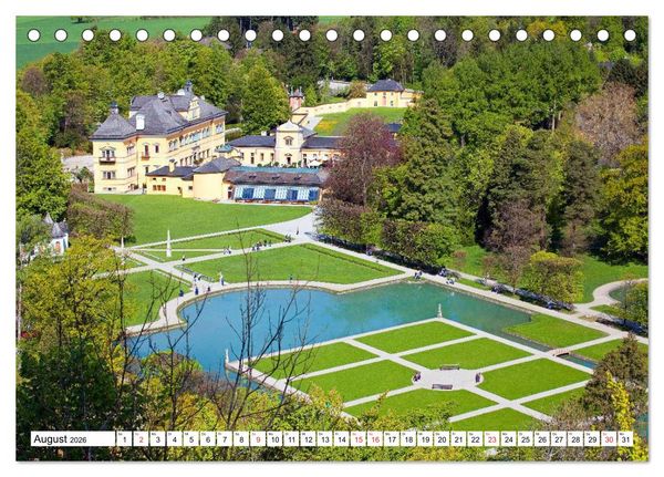Produktbild: Mein sch&ouml;nes Salzburg (Tischkalender 2026 DIN A5 quer), CALVENDO Monatskalender