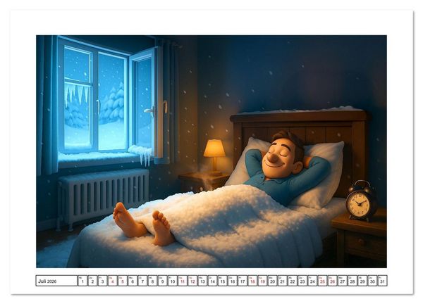 Produktbild: K&auml;lteanbeter (hochwertiger Premium Wandkalender 2026 DIN A2 quer), Kunstdruck in Hochglanz