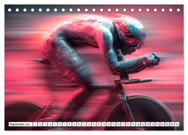 Produktbild: Olympische Sportarten (Tischkalender 2026 DIN A5 quer), CALVENDO Monatskalender