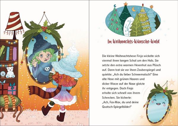 Produktbild: Die kleine Weihnachtshexe (Band 1) - Willkommen im Weihnachts-W&uuml;nsche-Wald