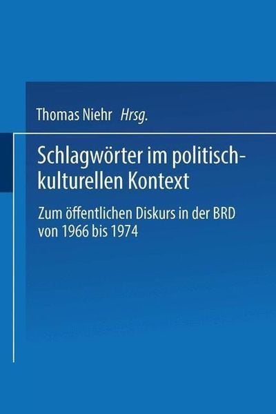 Produktbild: Schlagw&ouml;rter im politisch-kulturellen Kontext