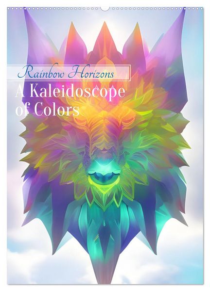 Rainbow Horizons (Wall Calendar 2026 DIN A2 portrait), CALVENDO 12 Month Wall Calendar