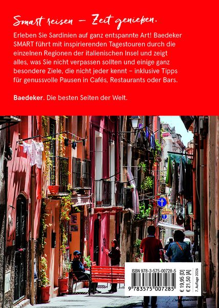 Produktbild: Baedeker SMART Reisef&uuml;hrer Sardinien
