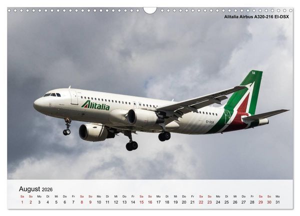 Produktbild: Sch&ouml;nheiten der Luftfahrt 2026 (Wandkalender 2026 DIN A3 quer), CALVENDO Monatskalender