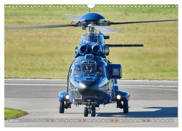 Produktbild: Flugzeuge und Hubschrauber im Portr&auml;t (Wandkalender 2026 DIN A3 quer), CALVENDO Monatskalender