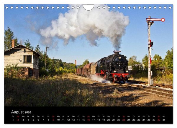 Produktbild: Unterwegs am Bahndamm (Wandkalender 2026 DIN A4 quer), CALVENDO Monatskalender