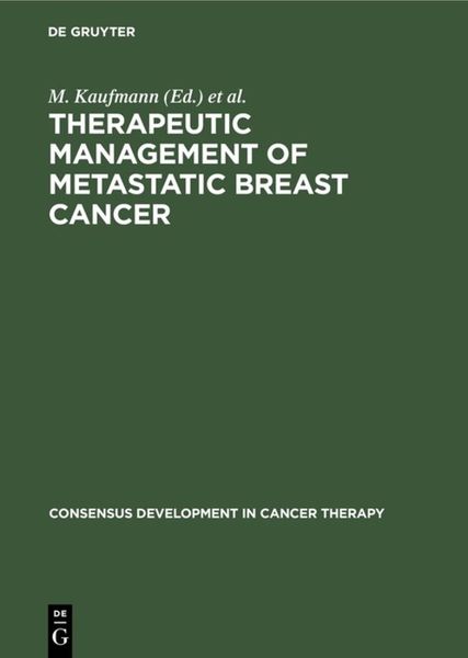 Produktbild: Therapeutic Management of Metastatic Breast Cancer