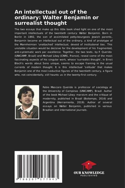 Produktbild: An intellectual out of the ordinary: Walter Benjamin or surrealist thought