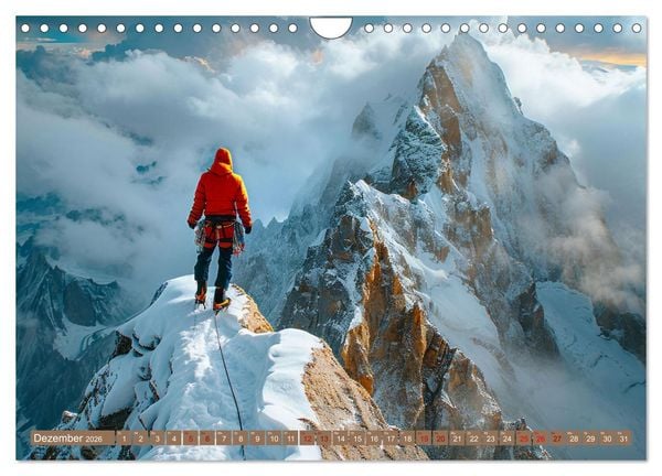 Produktbild: Vertikale Freiheit (Wandkalender 2026 DIN A4 quer), CALVENDO Monatskalender