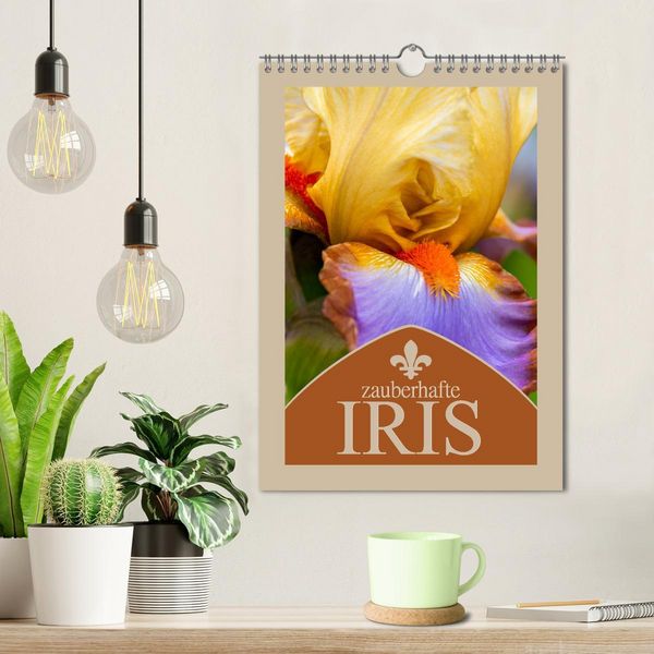Produktbild: Zauberhafte Iris (Wandkalender 2026 DIN A4 hoch), CALVENDO Monatskalender