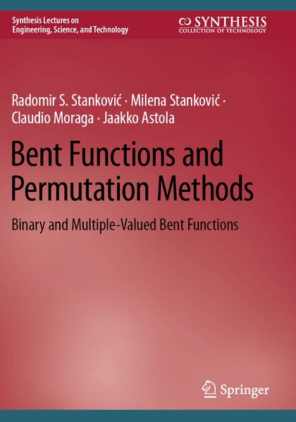 Produktbild: Bent Functions and Permutation Methods